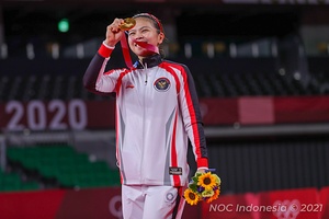 Indonesia NOC celebrates badminton election for Olympic champion