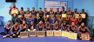 Nepal boxing medal winners at South Asian Games receive cash rewards