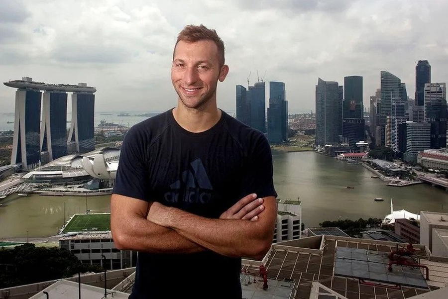 Aussie swim legend Ian Thorpe in Singapore. © Chris McGrath/Getty Images