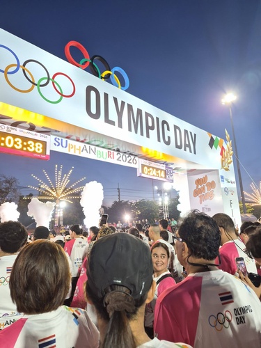Suphan Buri welcomes Thailand’s Olympic Day Run