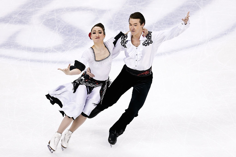 Cathy Reed and Chris Reed at the ISU World Figure Skating Championships 2015. © International Skating Union - ISU