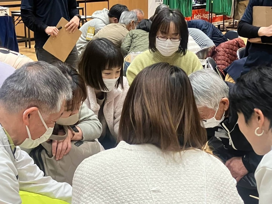 AINAGOC holds volunteer activity for Asian Games