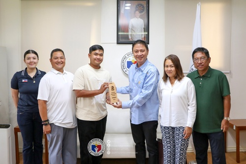 Philippine Sports Commission congratulates rising golf star Corpus