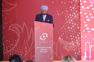 Olympic Council of Asia will support NOCs in promoting women in sport movement promises acting OCA chief Raja Randhir Singh