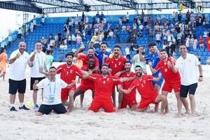 Palestine stun China in men’s beach soccer thriller at Sanya 2026