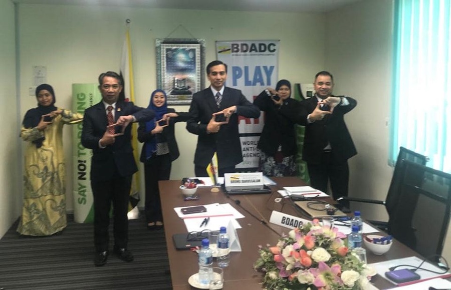 The Brunei Darussalam Anti-Doping Committee attended the SEARADO virtual board meeting on Wednesday. © Facebook/Southeast Asia RADO