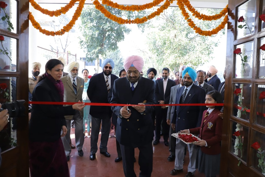 Raja Randhir Singh inaugurates the new shooting range. © https://patialapolitics.com