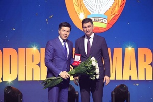 Uzbek NOC Secretary General awarded ‘O'zbekiston Belgisi’ badge