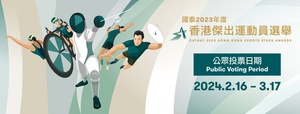 Hong Kong, China NOC launches public voting for sports stars awards 2023