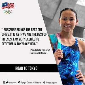 Olympic Council of Malaysia profiles diving queen Pandelela
