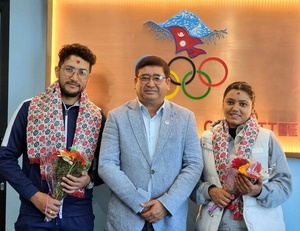 Nepal NOC President Jeevan Ram Shrestha urges athletes to challenge themselves