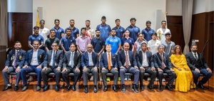 Team Sri Lanka receives special send-off for Asian Games