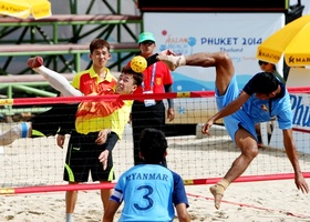 Phuket 2014 | Beach Sepaktakraw