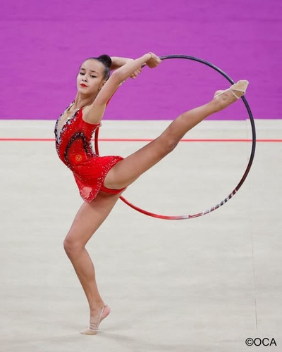The beauty of rhythmic gymnastics at Aichi-Nagoya Asian Games