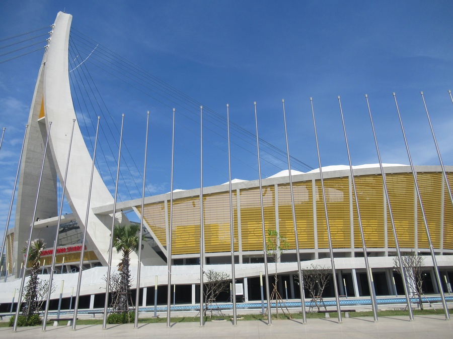 The Morodok Techo National Stadium will host the opening and closing ceremony and athletics. © OCA