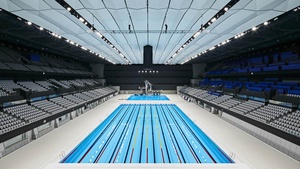 Asian Games OCA MVP Ikee joins in Tokyo 2020 aquatics centre opening