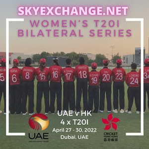 UAE, Hong Kong to contest four-match T20 women’s cricket series