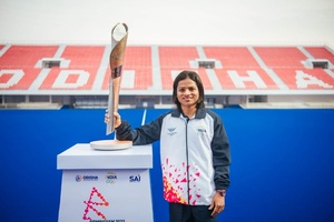 Queen’s Baton Relay given spectacular send-off in Odisha