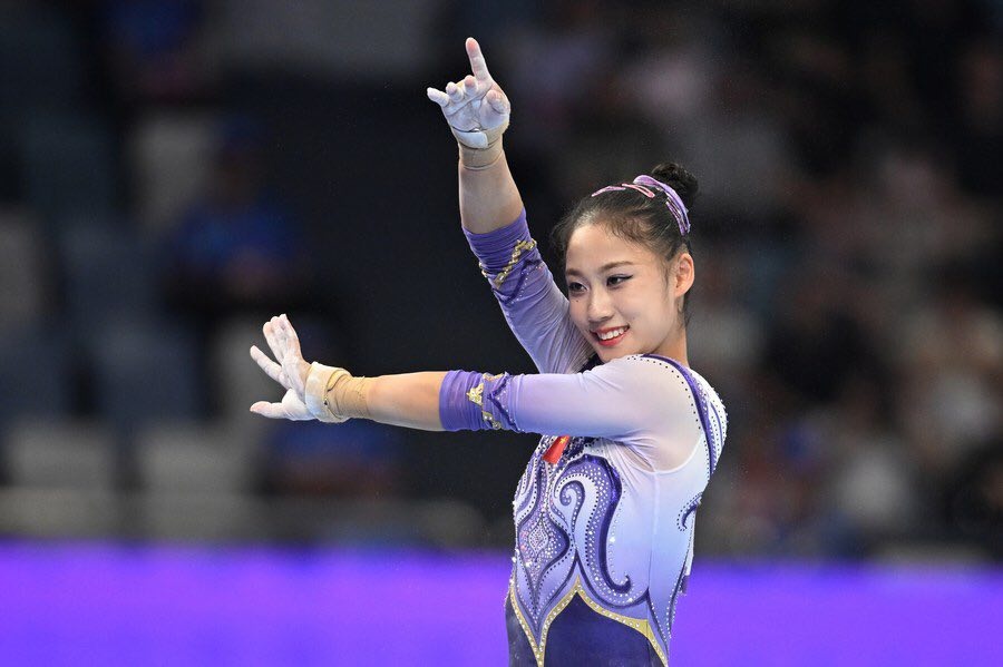 China’s Zuo captures gold in Women’s All-Around Individual Final