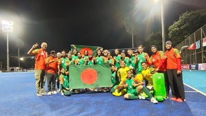Bangladesh women’s hockey team qualifies for Asian Games