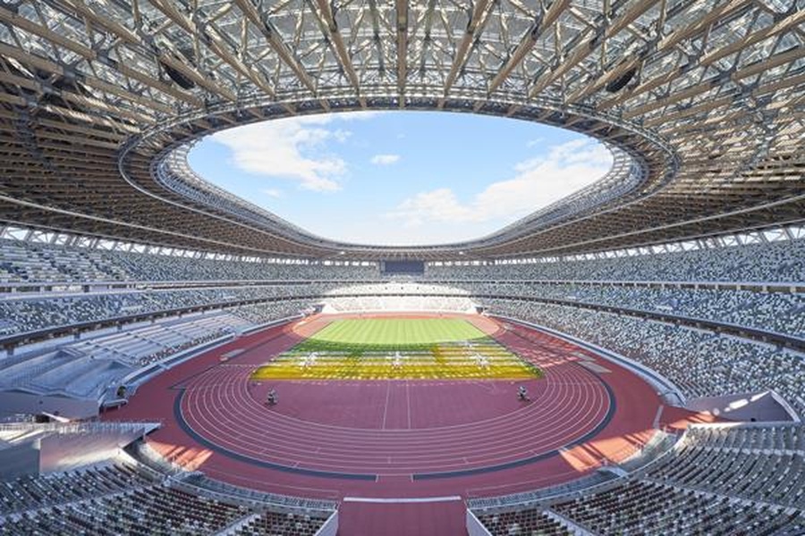 Tokyo Olympic Stadium. © Japan Sport Council