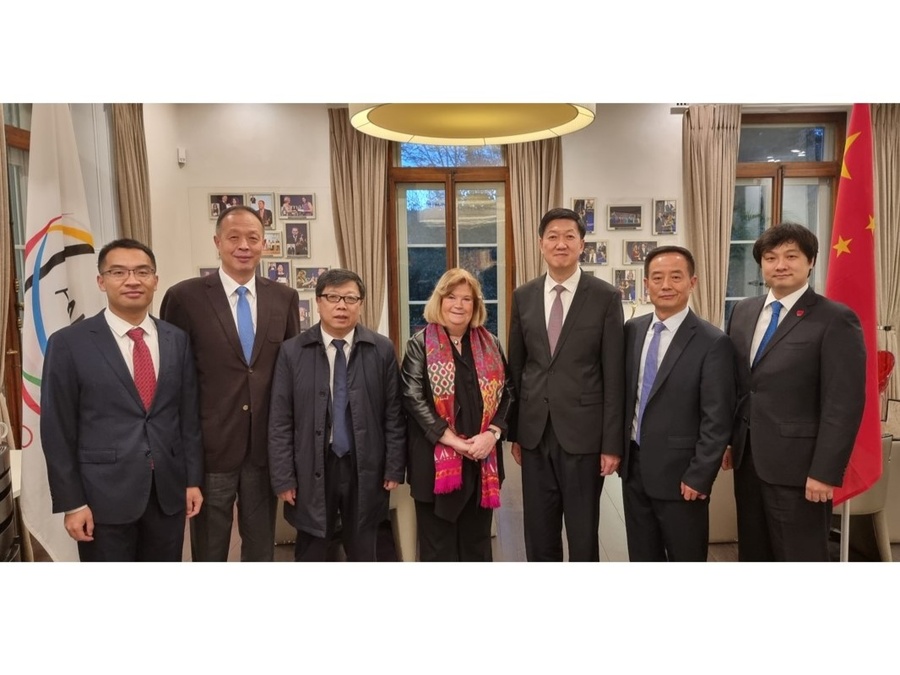 New COC President Gao Zhidan visits ANOC HQ