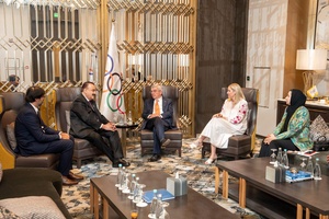 Afghanistan NOC officials meet with IOC on sidelines of OCA GA