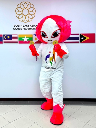Asian Games mascot Honohon arrives in Malaysia to promote Fun Run