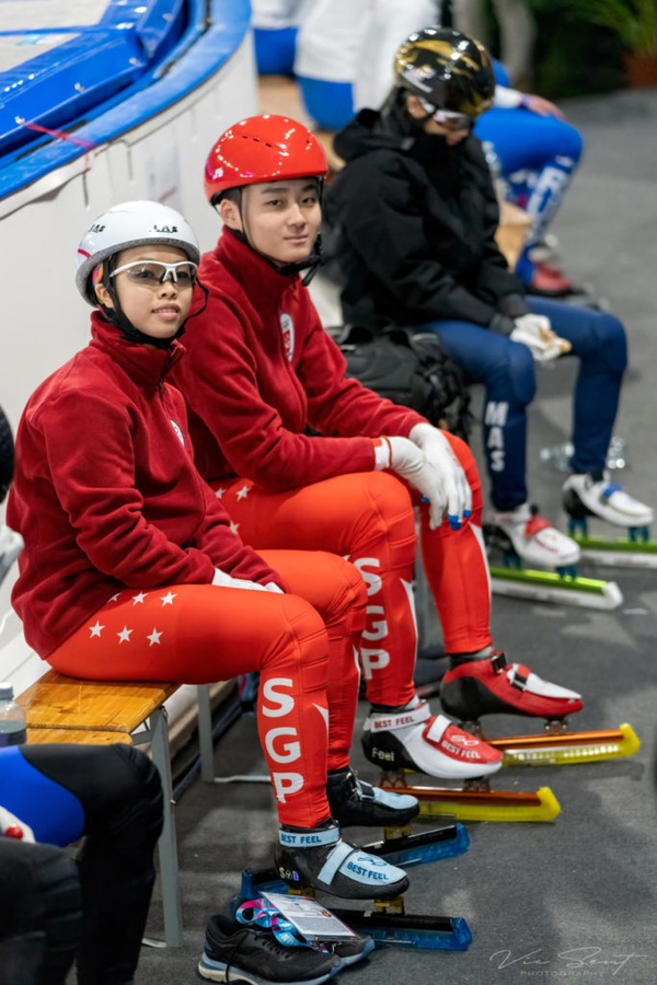 Alyssa and Trevor at the Lausanne Winter YOG. © Vic Sent Pok