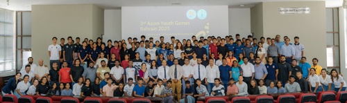 Team Sri Lanka for Bahrain AYG attends workshop on anti-doping, safeguarding and PMC