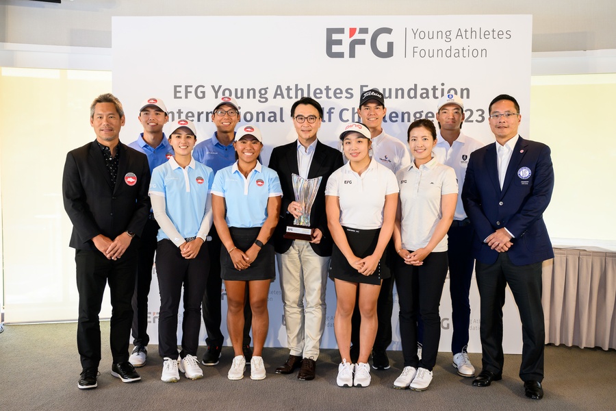 Golden warm-up @ EFG YAF International Golf Challenge