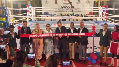 POA President Arif Saeed inaugurates dedicated facility for female boxers