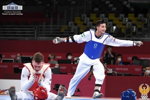 Teenager Ulugbek Rashitov wins Uzbekistan’s first Olympic taekwondo gold