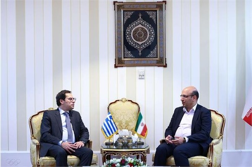 Iran NOC Secretary General welcomes Greek Ambassador