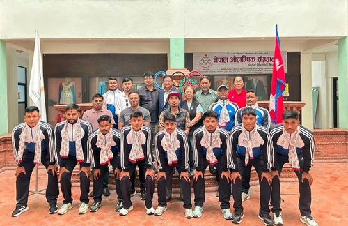 Nepal men’s kabaddi team train in India for 20th Asian Games