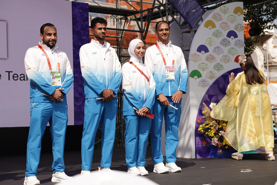 Team welcome ceremony held for OCA refugee team