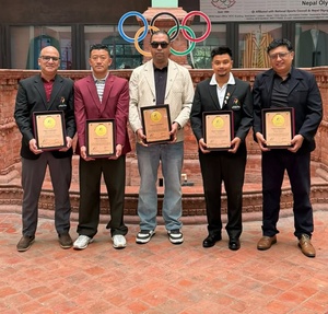 OCA honours Nepal NOC members for role at Aichi-Nagoya Asian Games