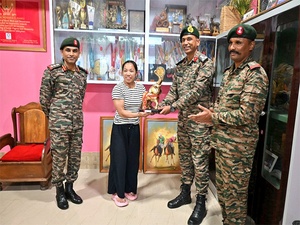 Indian Army honours weightlifter Mirabai Chanu