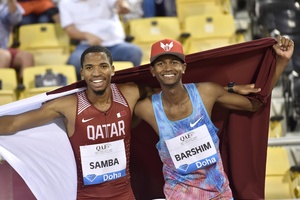 Qatari stars Barshim and Samba to kick off Wanda Diamond League season in Doha