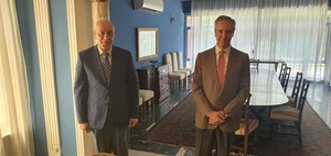 Iraq NOC President visits new Spanish Ambassador