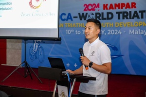 OCA’s campaign to champion fair play a key feature at Triathlon Youth Development Camp