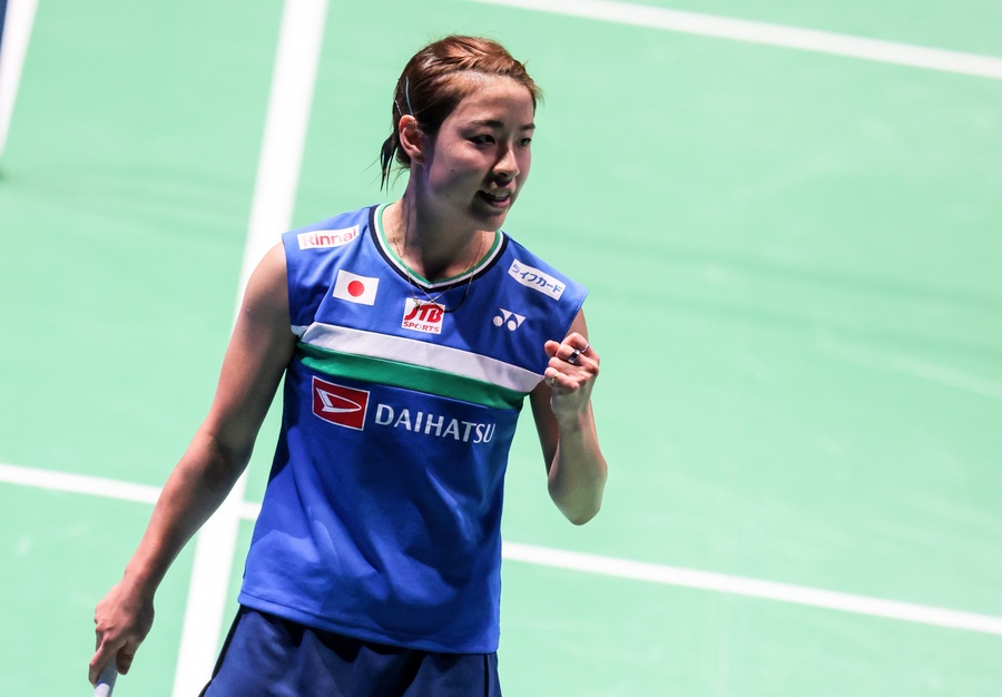 Japan’s Nozomi Okuhara won her second All England title and first since 2016. © Badmintonphoto/BWF