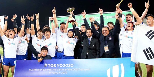 Korea wins Asian rugby sevens qualifier to book Tokyo ticket