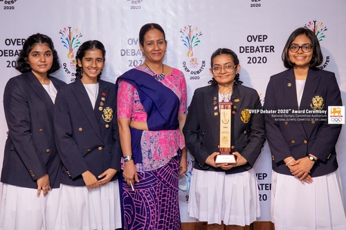 Sri Lanka NOC crowns OVEP debating contest champions