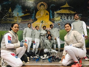 Nepal fencers leave for Thailand in South Asian Games build-up