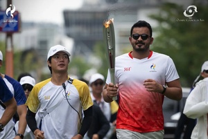 OCA President joins torch relay celebrations in Nagoya