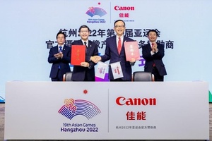 Canon becomes Official Sponsor of Hangzhou Asian Games