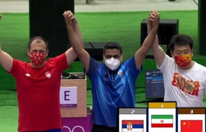 Frontline worker Foroughi wins Iran's first gold at Tokyo Olympics