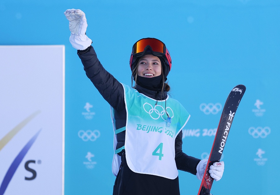 Golden Gu lights up Winter Olympics with big air victory