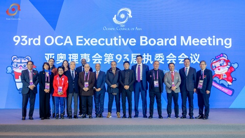 OCA EB meets in Harbin on eve of AWG opening ceremony